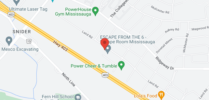 map of #13 -3620 LAIRD  RD